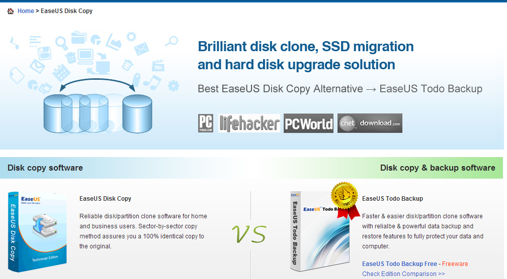 free hard drive cloning software